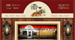 Desktop Screenshot of bigcheeseandpub.com